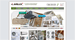 Desktop Screenshot of airlux.ca